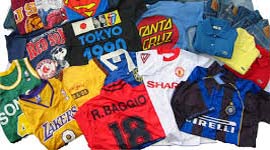 បោះដុំសម្លៀកបំពាក់គ្រប់ប្រភេទ