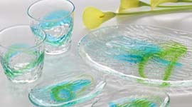 ガラス皿、グラス輸出卸し販売